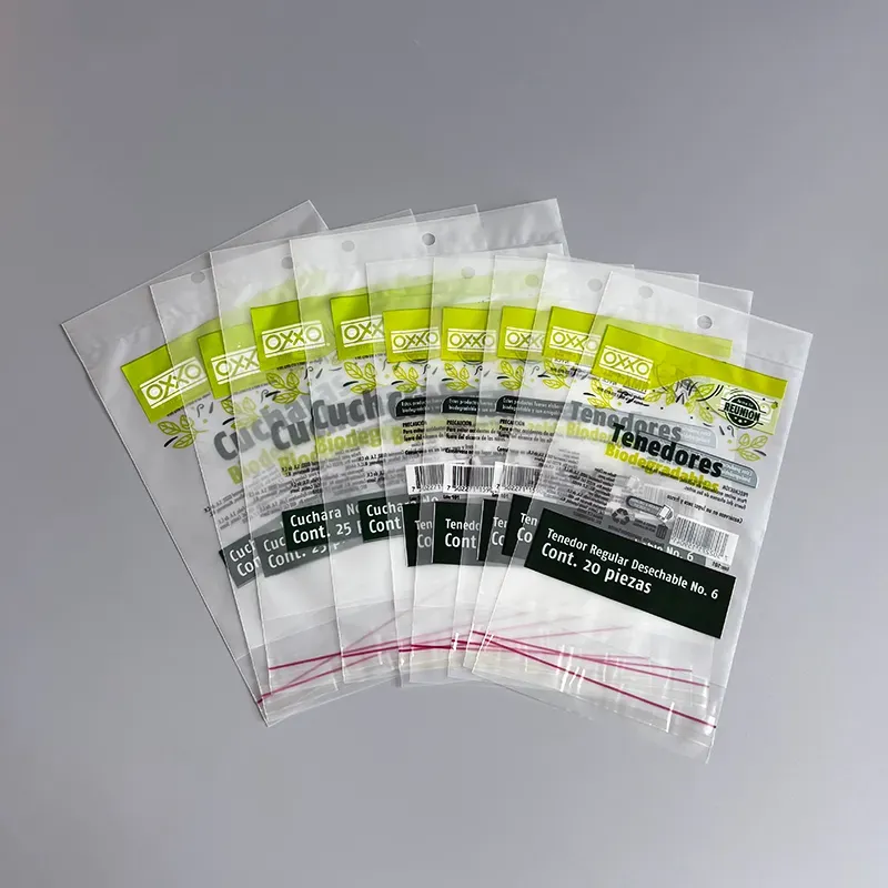 self adhesive clear plastic poly bags